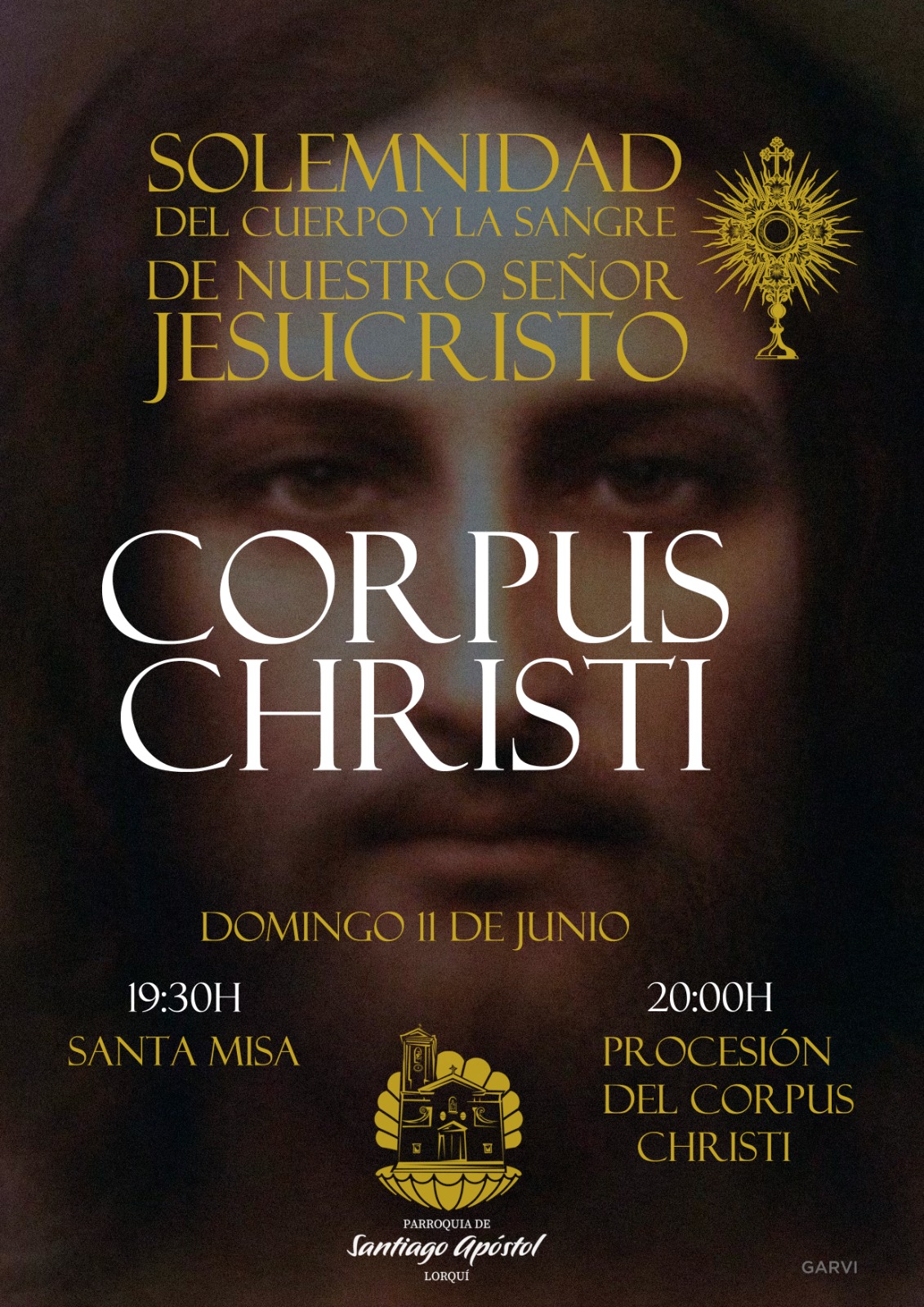 FIESTA DEL CORPUS CHRISTI: Domingo 11 de junio