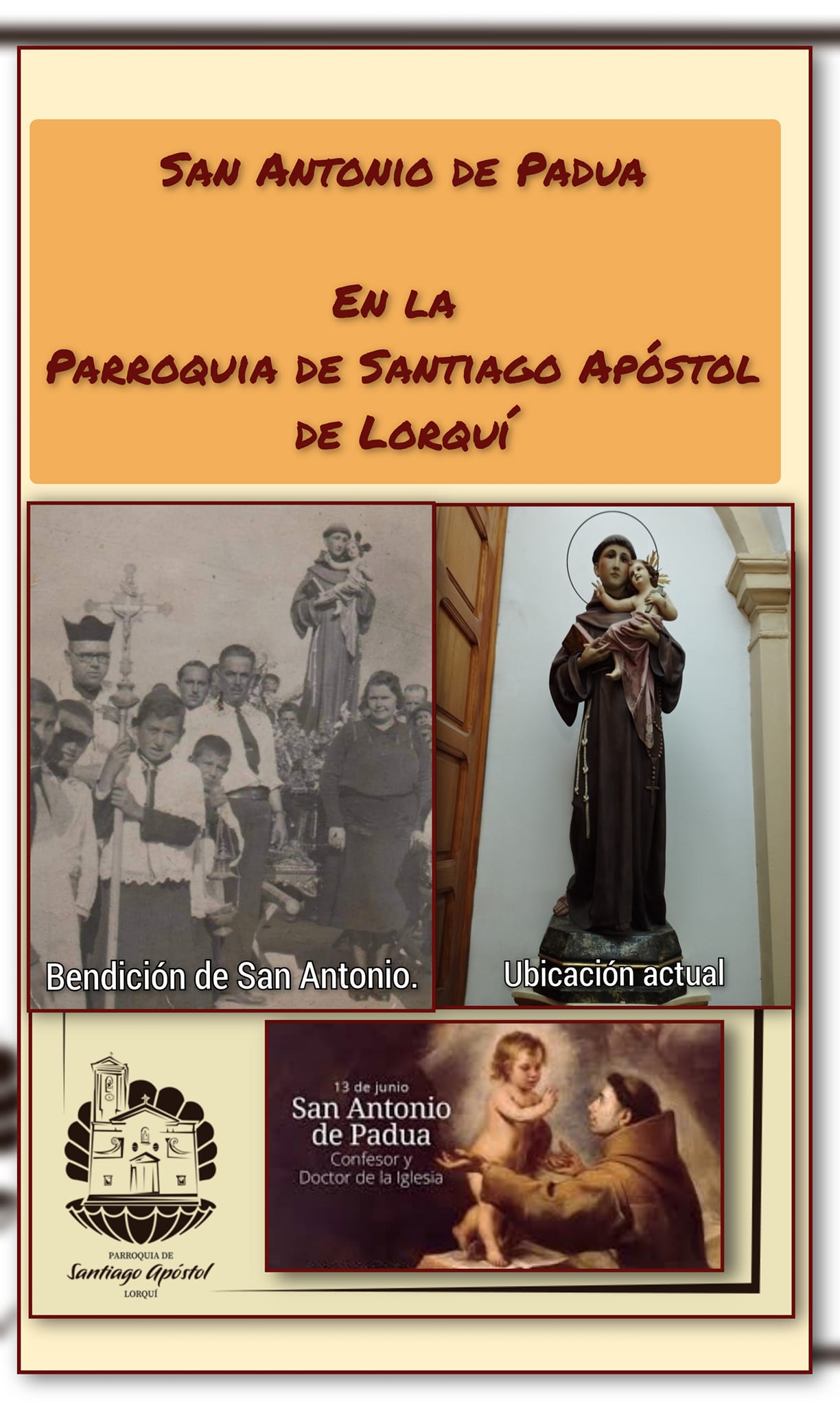 13 de Junio: SAN ANTONIO DE PADUA